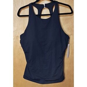 ATHLETA Maldives Tankini Top 40D 40DD Black, Sports Swim Suit